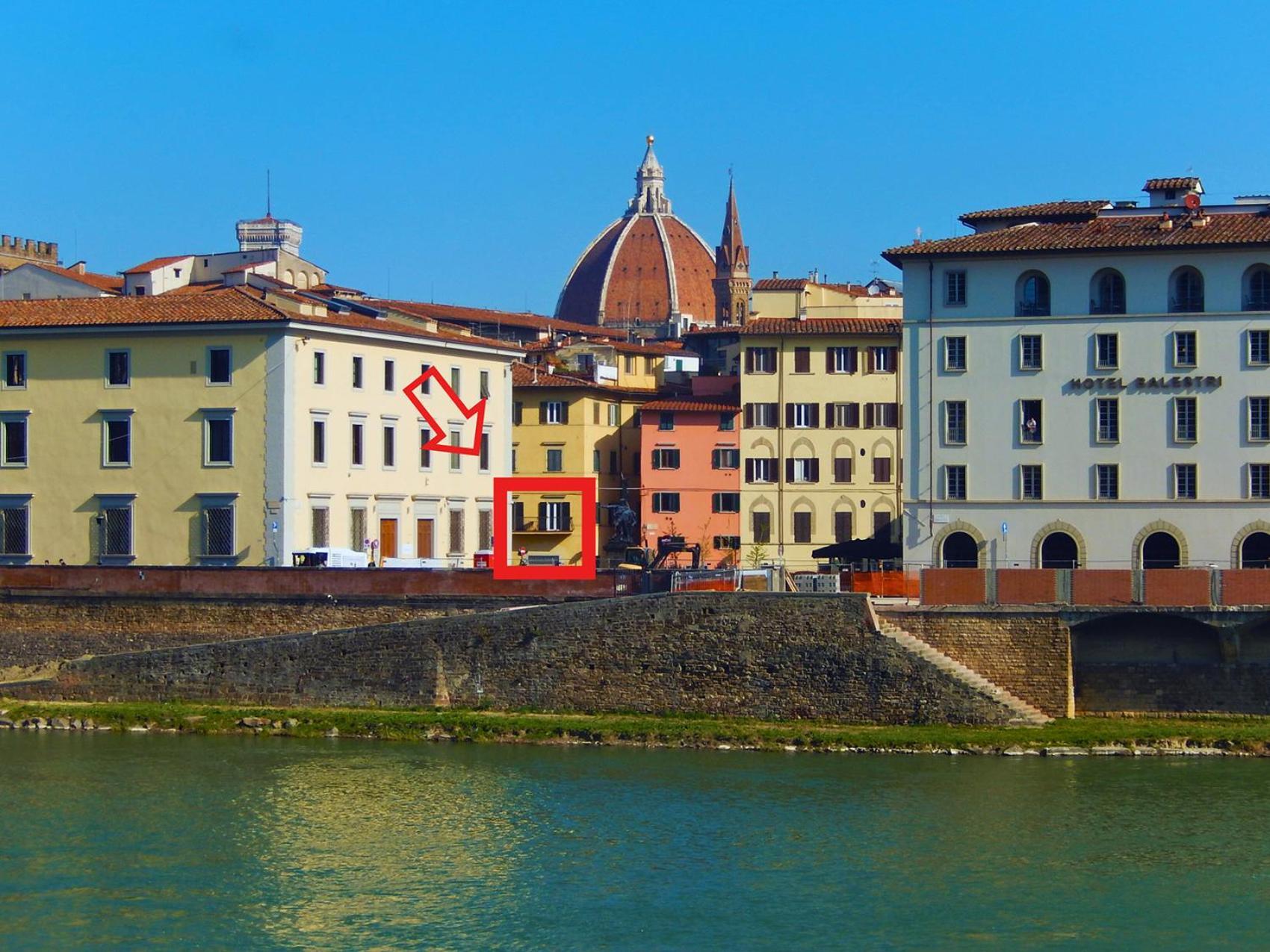 3 Master Bedrooms With Balcony On The River With Views Firenze Eksteriør bilde